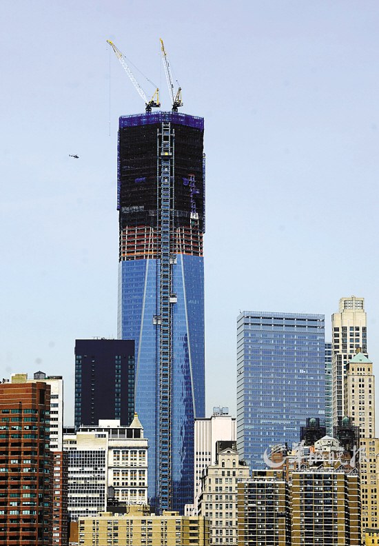 世界贸易中心一号大楼:西半球最高楼