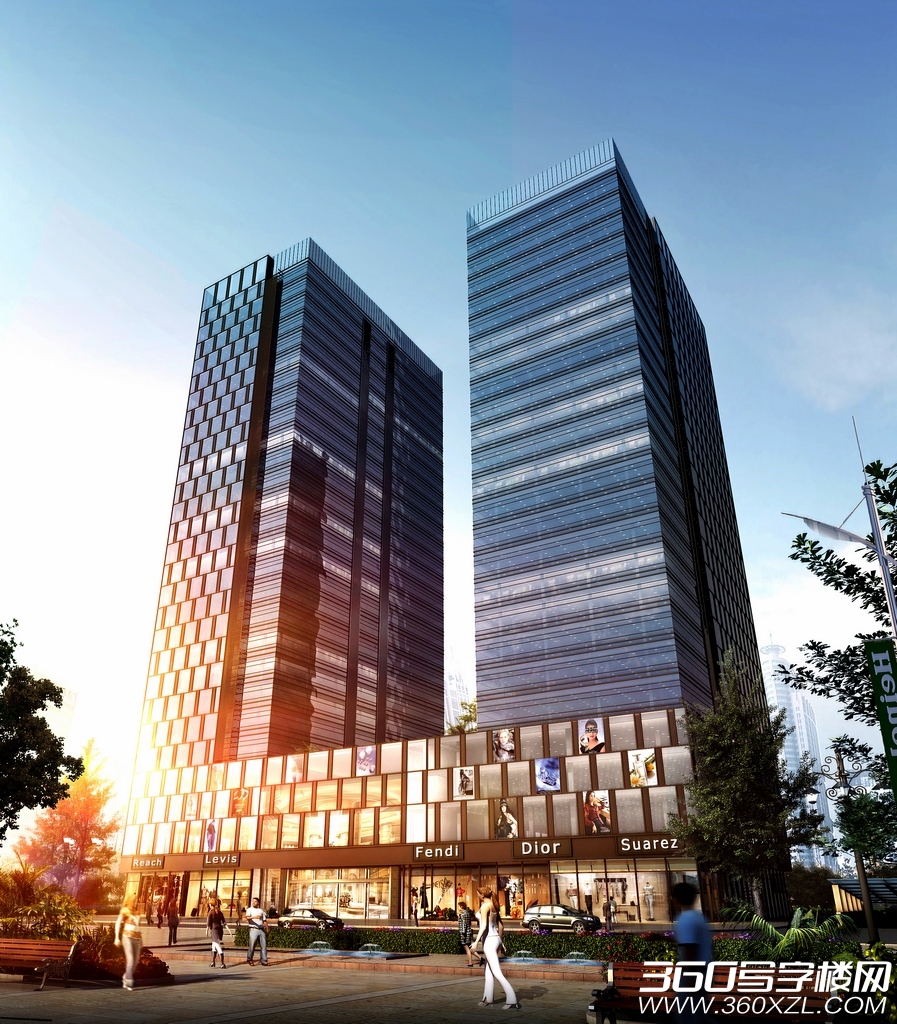 西安中投国际写字楼出租网-高新锦业路cbd中投国际办公室租赁-西安有